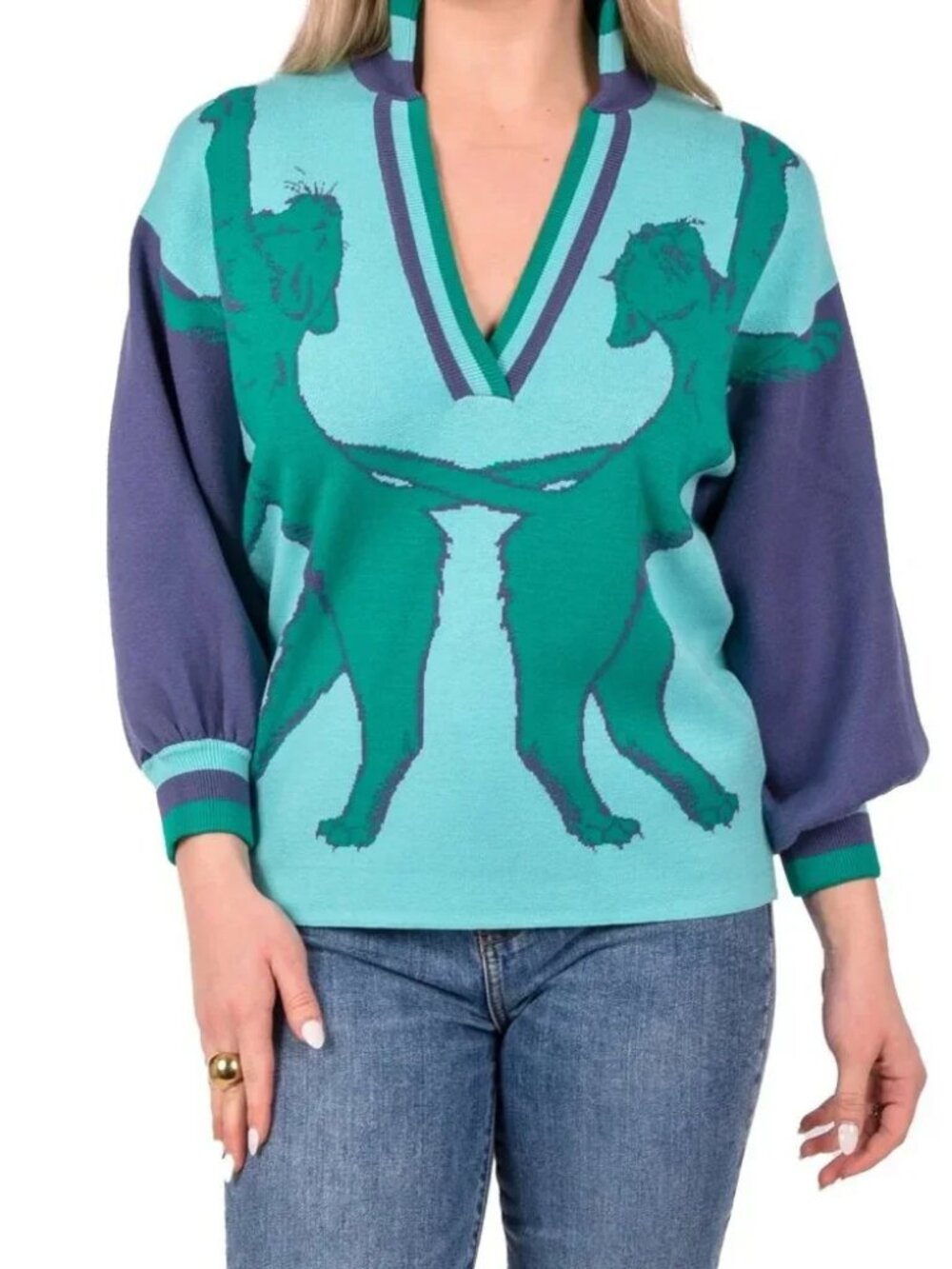 Emily McCarthy Lioness Lolli Sweater Size XL